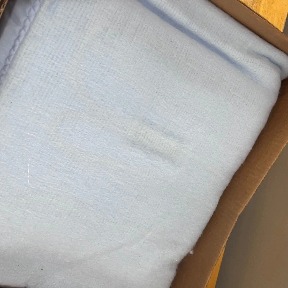 Vtg‎ Fieldcrest Regency Electric Blanket Full Dual Control Ice Blue Made in USA